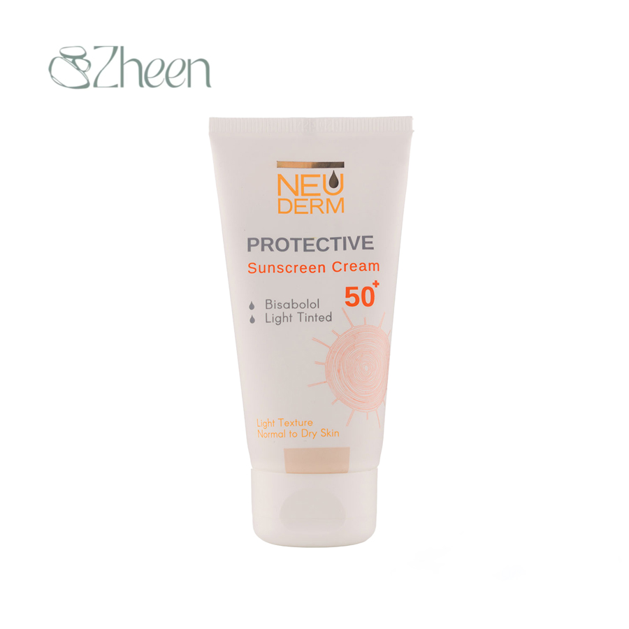 کرم ضد آفتاب رنگی نئودرم مدل Protective با SPF50 مناسب پوست نرمال و خشک 50 میل